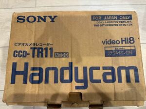 【録画再生TV出力OK】SONY CCD-TR11 Hi8 8ミリビデオカメラ