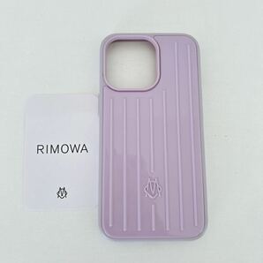 送料無料 大人気 リモワ rimowa 未使用品 iPhone13pro パープル 紫 の画像1