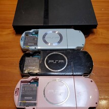 【ジャンク】 SONY ソニー PSP-3000(2機) PSP-2000(1機) PlayStation2 SCPH-70000(1機)_画像4