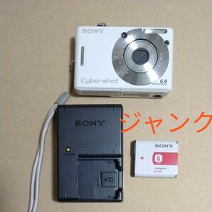 ジャンク SONY Cyber-shot 元箱付 DSC-W30 デジカメ サイバーショット