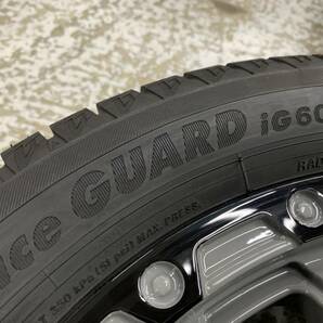 tk157-4-2★新品アルミ アヴェンチュラ＆165/60R15 ヨコハマ iG60 新古スタッドレス 4本set デリカミニ・ハスラー・キャストの画像5