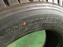 s253-4-3 ☆265/60R22.5 中古4本(未使用品)♪ ヨコハマ ZEN902ZE 2019/18年製 残溝20ｍｍ k240_画像8