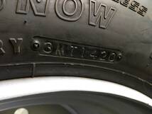 s267-4-3 ☆265/70R19.5 BS ブリヂストン W900 中古タイヤホイールセット(未使用品)！ ホイール（19.5×6.75）JIS 8穴 ｋ70_画像6