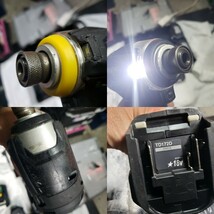 オマケ多数 バッテリー3個 実働 マキタ TD172 18V 充電式 インパクトドライバー検) ドリル 丸ノコ サンダー DIY ブロアー マルチツール_画像6