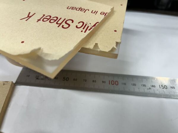 アクリル板 透明(片面マット)厚み5mm 端材詰め合わせ