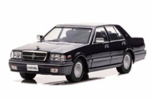 CAR・NEL 1/43 日産 グロリア CLASSIC SV (PY31) 1998 Dark Blue Pearl (CN439810)