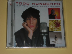 Todd Rundgren/A Cappella + Nearly Human + Second Wind/トッド・ラングレン新品未開封【cd/3in2】