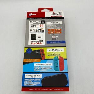 A0833 未使用 CYBER SWITCH SWITCH 有機EL用 ネオン アクセサリー micro SDセット64GB サイバーガジェット