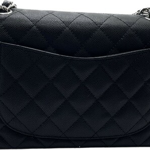 シャネル CHANEL ブラック ショルダーバッグ キャビアスキン 中古 管理番号240025の画像3