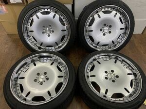 ★売切★ACE FORGED 20XF:9J+35/R:10J+38 120-5H ハンコック 245/40R20(245/40-20)/275/35-20(275/35-20)レクサス LS LEXUS 現状中古