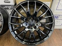 §RAYS ホムラ2X9PLUS 18X8J+39 114.3-5H JET BLACK EDITIONⅢ ホイールのみ4本 アルファード/RAV4/ハリアー/NX/クラウン/マークX 等_画像2