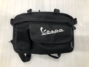 【中古】Vespa ベスパ　プリマベーラ/スプリント　グローブボックスバッグ　ブラック　送料無料