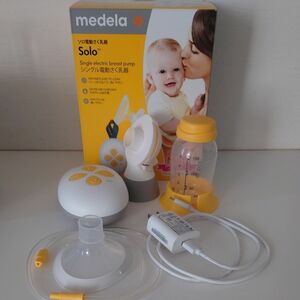 Medela メデラ 搾乳機 電動 Solo ソロ さく乳機 (シングルポンプ) 