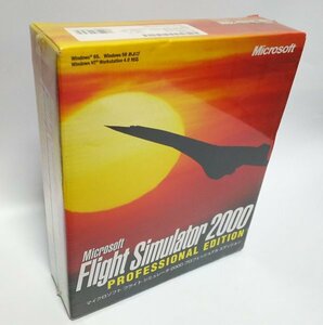 【同梱OK】 Microsoft Flight Simulator 2000 Professional Edition ■ ゲームソフト ■ プロフェッショナル エディション