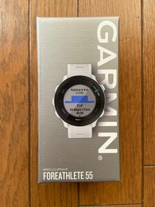 新品未開封★購入証明用納品書付★GARMIN ForeAthlete 55 白 ランニングウォッチ ガーミン スマートウォッチ