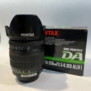 ★ 美品 ★ ペンタックス PENTAX smc PENTAX-DA 18-250mm F3.5-6.3 ED AL