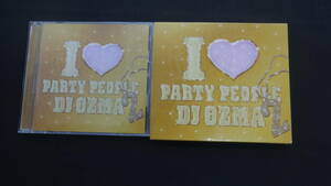 DJ OZMA [I LOVE PARTY PEOPLE 2] CD＋DVD MS240307-005