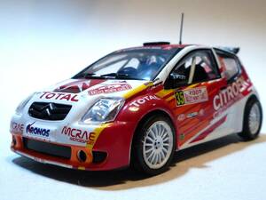 40488 CITROEN C2 SUPER 1600 シトロエン 1/43 Rallye Monte Carlo 2005