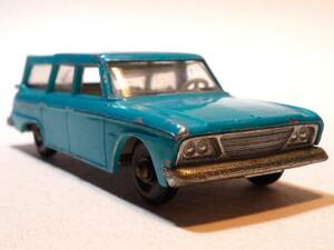 40524 MATCHBOX/マッチボックス LESNEY レズニー No.42 STUDEBAKER LARK WAGONAIRE スチュードベーカー ラーク ワゴニア 英国製 当時物