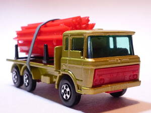 40527 MATCHBOX/マッチボックス Superfast DAF GIRDER TRUCK 鉄骨 運搬 トラック 英国製 当時物