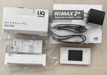 ポケットwifi UQmobile WX05 Speed wi-fi NEXT WIMAX2+ WX05 クレードル セット _画像1