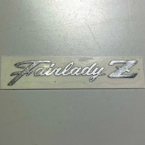 フェアレディZ FairladyZ ドアバイザー用ステッカー ２枚セット シルバー 銀色ステッカー インテリア 携帯 他 色々 カッティングステッカーの画像2