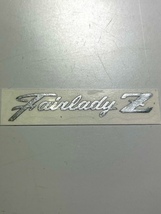 フェアレディZ FairladyZ ドアバイザー用ステッカー ２枚セット シルバー 銀色ステッカー インテリア 携帯 他 色々 カッティングステッカー_画像2