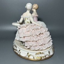 Luigi Fabris　ルイージ・ファブリス　レースドール　レース人形　彩色陶器人形　人形　陶器人形　西洋磁器　精密細工　女性_画像3