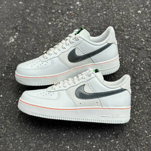 バスケットシューズ バッシュ スニーカー 'X's and O's' snake ナイキ Nike AIR FORCE 1 '07 LV8 Sail/Grey FN8892-191 US10.5 28.5CM