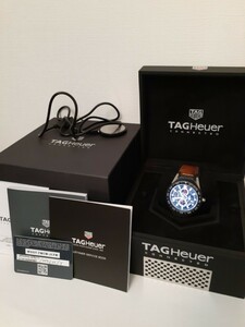 タグホイヤー コネクテッド SBF8A8001 革ベルト　スマートウォッチ メンズ腕時計 稼働 1円～！！売り切り　TAG Heuer