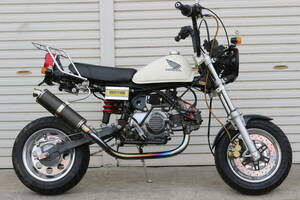 Honda モンキー(Z50J)改 88cc 武川5速 10Inchcustom ホワイト 綺麗 KanagawaPrefecture 税込み Buy Now 追加画像Yes