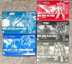 未組立 ガンプラ プラモデル　ガンダム　HGUC プレミアムバンダイ　ジーライン　リゼル　レッド　ホワイト　ブラックライダー