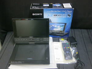 ◆SONY ポータブルDVD/Blu-rayプレイヤー BDP-SX910【動作品】