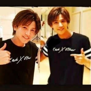 【新品未使用】EXILE 三代目JSB 岩田剛典 着用 同型Tシャツ【稀少】 Tシャツ 半袖 黒 ロゴ