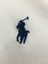 □美品□POLO RALPH LAUREN 半袖Tシャツ S(170/92A) 白 ポロラルフローレン メンズ 綿100％ ロゴ刺繍 複数落札同梱OK B240301-6●_画像4