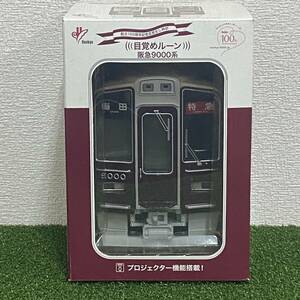 新品 未使用 阪急電鉄 創立１００周年記念 阪急9000系 目覚まし時計 目覚めルーン 限定品 電車 鉄道 グッズ