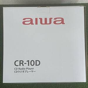 新品 未使用 aiwa アイワ CDラジオプレイヤー CR-10D ゴールド ラジオ CD 