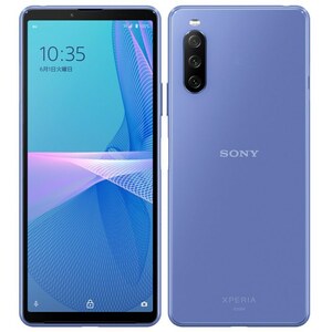 新古品 Xperia 10 III 5G ファイブジー SOG04 128GB 有機EL 4K撮影 大容量バッテリー 長寿命 特典付 au版 SIMロック解除済 ax103bl-s18y9