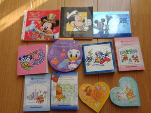  Disney * retro * memory *11 pcs. set * Tokyo Disney resort *disney* Mickey minnie * Heart *25 anniversary *30 anniversary *k Leo * Pooh 