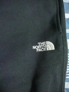 ★THE NORTH FACE ノースフェイス スウェットパンツジャージ ジョガーパンツ ブラック 黒 XL 正規品 　　　刺繍ロゴ