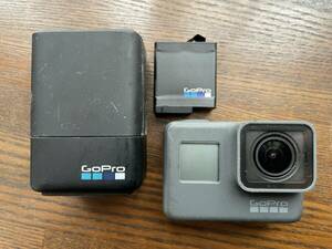 動作品　gopro hero5 black 純正バッテリー と 純正デュアルチャージャー　gopro5