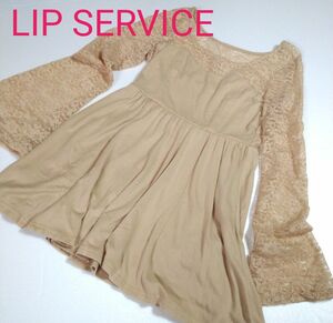 USED★リップサービス・LIP SERVICE★レディース・チュニック・ワンピース・トップス・スカート・レース・フリー