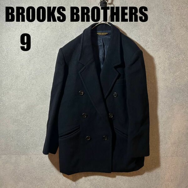 ブルックスブラザーズ BROOKS BROTHERS コート ダブル　ブラック