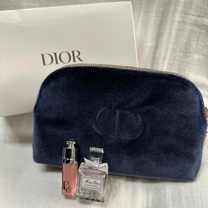 Christian Dior ディオール 2023 アディクト クリスマスオファー 香水 ポーチ マキシマイザー リップグロス♪