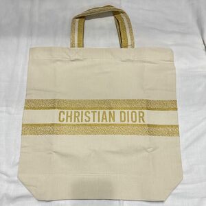 Christian Dior ディオール ノベルティ 2023 ホリデー トートバッグ エコバッグ クリスマス 新品未使用♪