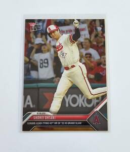 【 2023 MLB TOPPS NOW 】 大谷翔平 Shohei Ohtani #727 LEAGUE-LEAD-TYING 43RD HR OF '23 IS GRAND SLAM ② ※商品説明必読願います