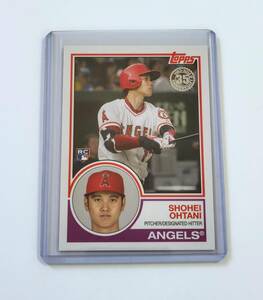 【 2018 Topps Baseball 】 大谷翔平 Shohei Ohtani #83-1 1983 35th Anniversary ROOKIE RC ※商品説明必読願います