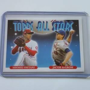 【 2021 Topps Throwback Thursday 】 大谷翔平 Shohei Ohtani Jacob deGrom #81 TBT SET12 TOPPS ALL STARS ※商品説明必読願いますの画像1