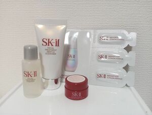 SK-II　お試しセット　化粧水　洗顔料　美容クリーム　美白美容液　トライアルセット