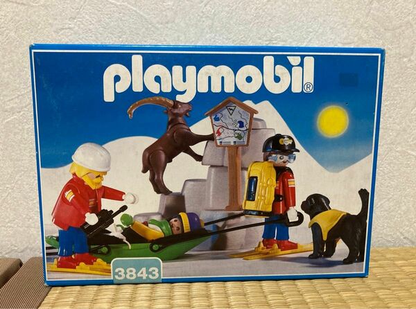 プレイモービル　3843 playmobil 山岳レスキュー隊　プレモ 廃盤